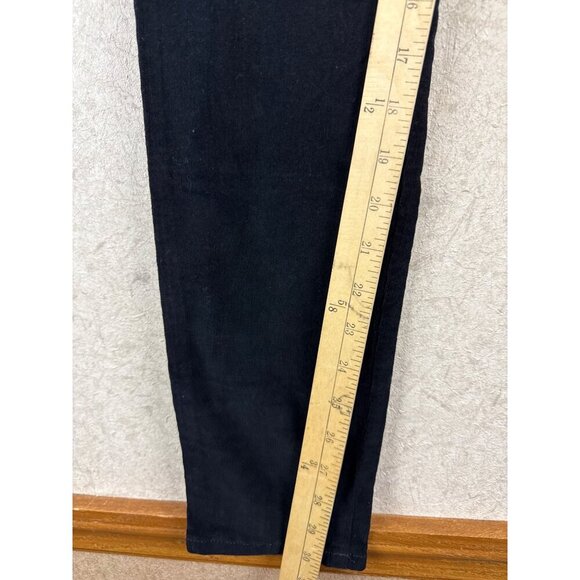 James Jeans Twiggy Women's Corduroy Pants Baby Cord Ebony Black  Size 29 NEW - Picture 7 of 12